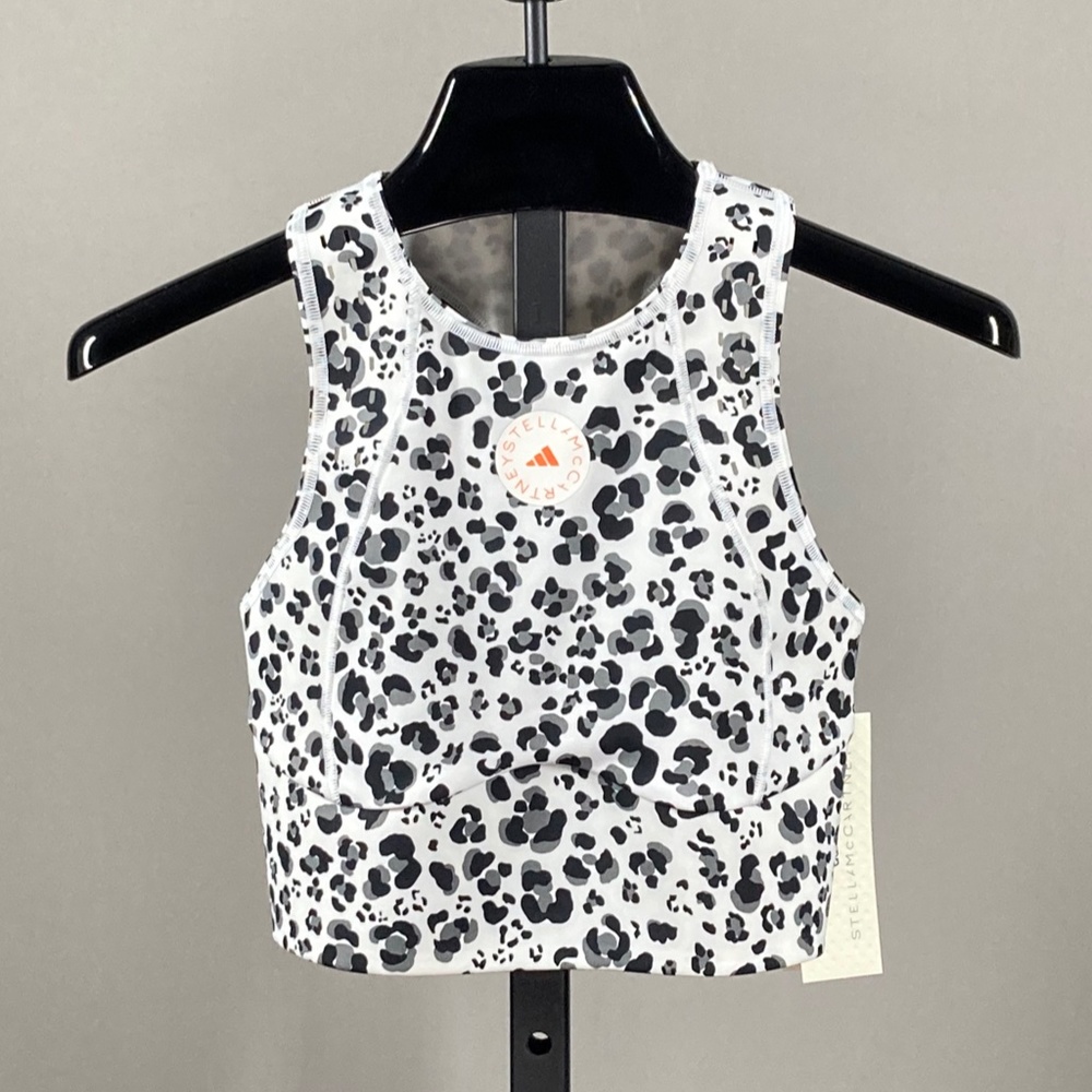 NEW! ADIDAS x STELLA MCCARTNEY LEOPARD SPORTS BRA!